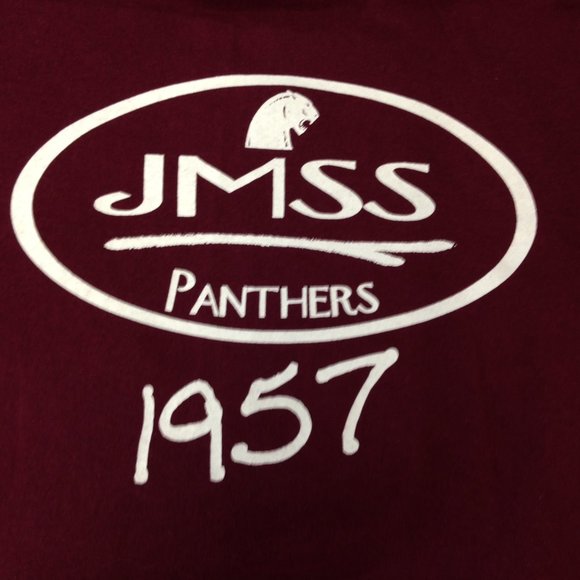 JMSS Panthers Medium Red Cotton Short Sleeve T - Picture 3 of 7